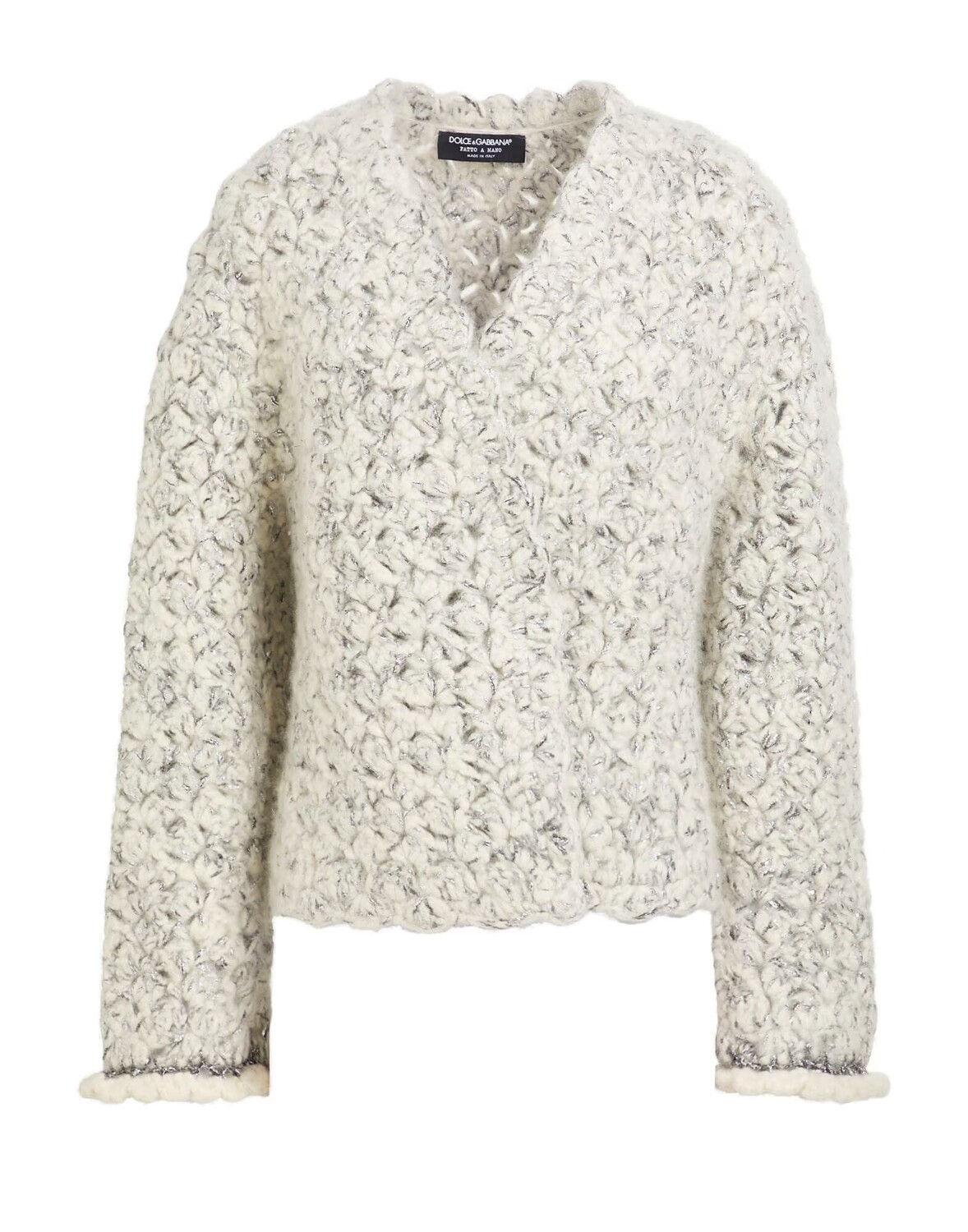 Кардиган Dolce&Gabbana, молочный 
Кардиган Dolce&Gabbana, молочный