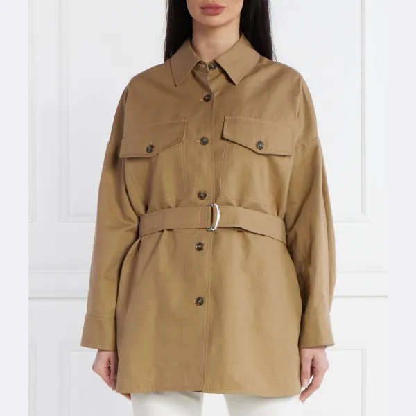 Куртка викария свободного кроя с добавлением белья Max Mara, бежевый
Куртка викария свободного кроя с добавлением белья Max Mara, бежевый