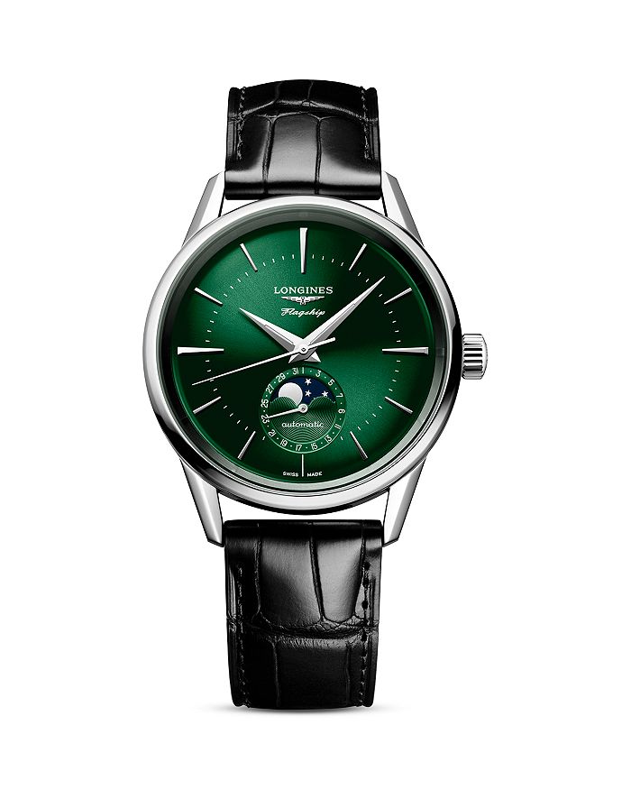 Часы Heritage Classic, 38,5 мм Longines, зеленый
Часы Heritage Classic, 38,5 мм Longines, зеленый