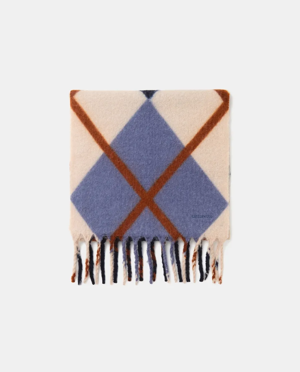 Шарф с разноцветными ромбами Tintoretto
Шарф с разноцветными ромбами Tintoretto