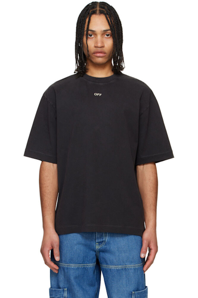 Черная футболка Martyrdom Arrow Skate с коротким рукавом Off-White
Черная футболка Martyrdom Arrow Skate с коротким рукавом Off-White