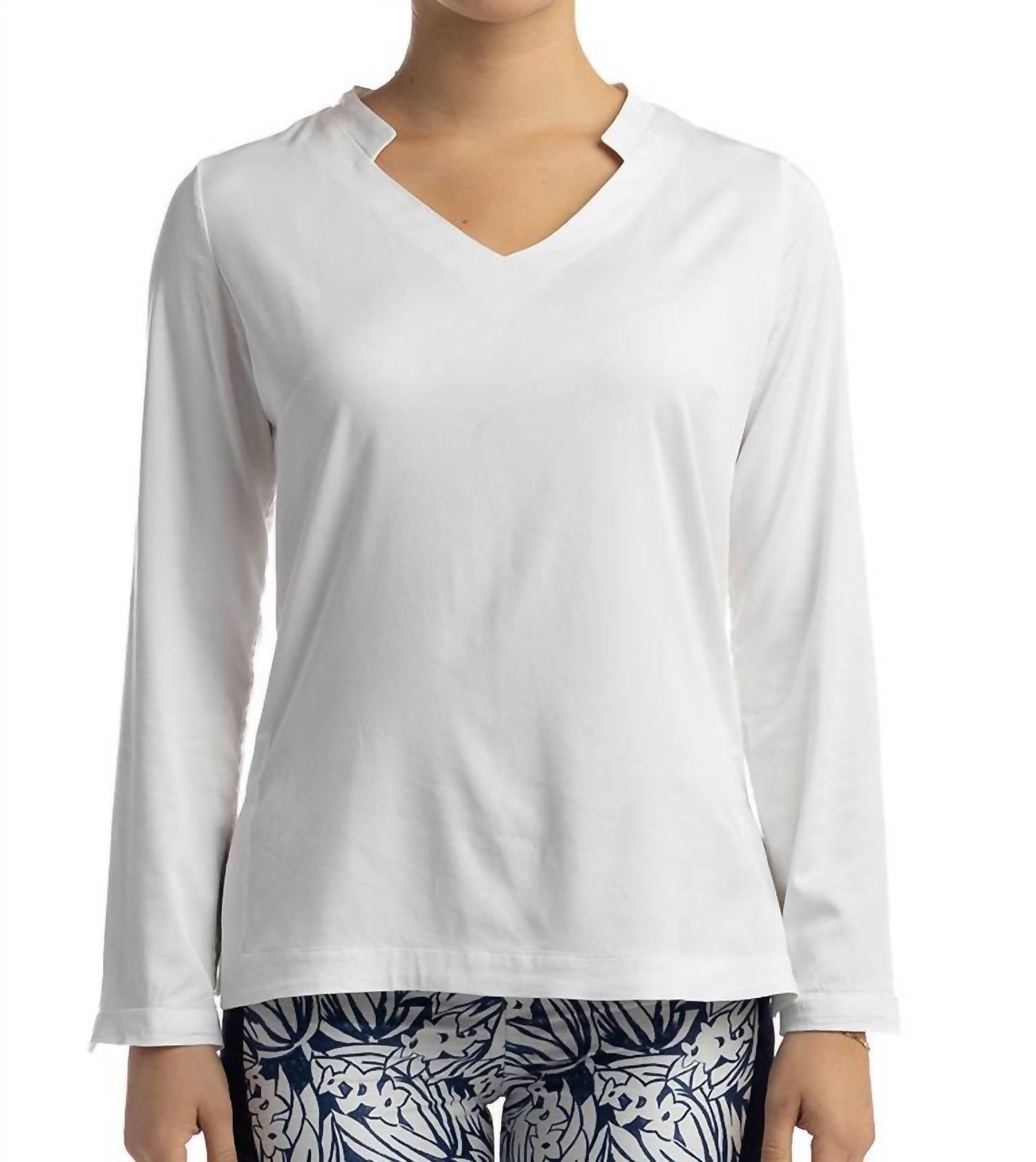 Блузка с V-образным вырезом и длинными рукавами Absinthe в цвете сливочного крема Coco Indigo, кремовый
Блузка с V-образным вырезом и длинными рукавами Absinthe в цвете сливочного крема Coco Indigo, кремовый