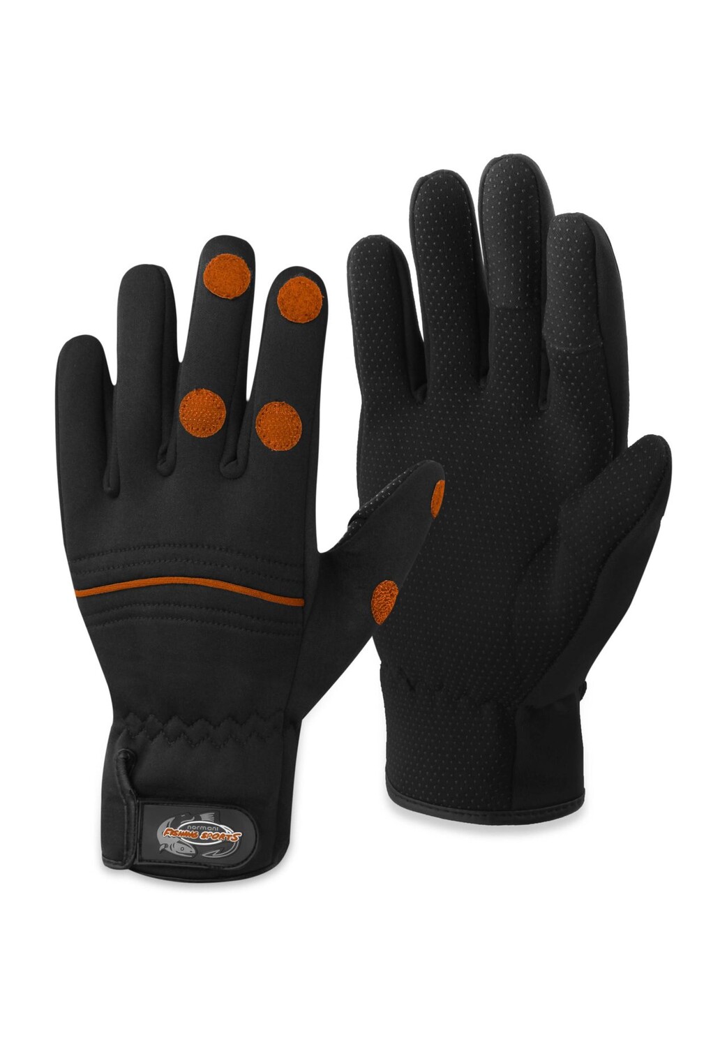 Рыболовные перчатки из тарпона Normani, цвет Schwarz/orange
Рыболовные перчатки из тарпона Normani, цвет Schwarz/orange