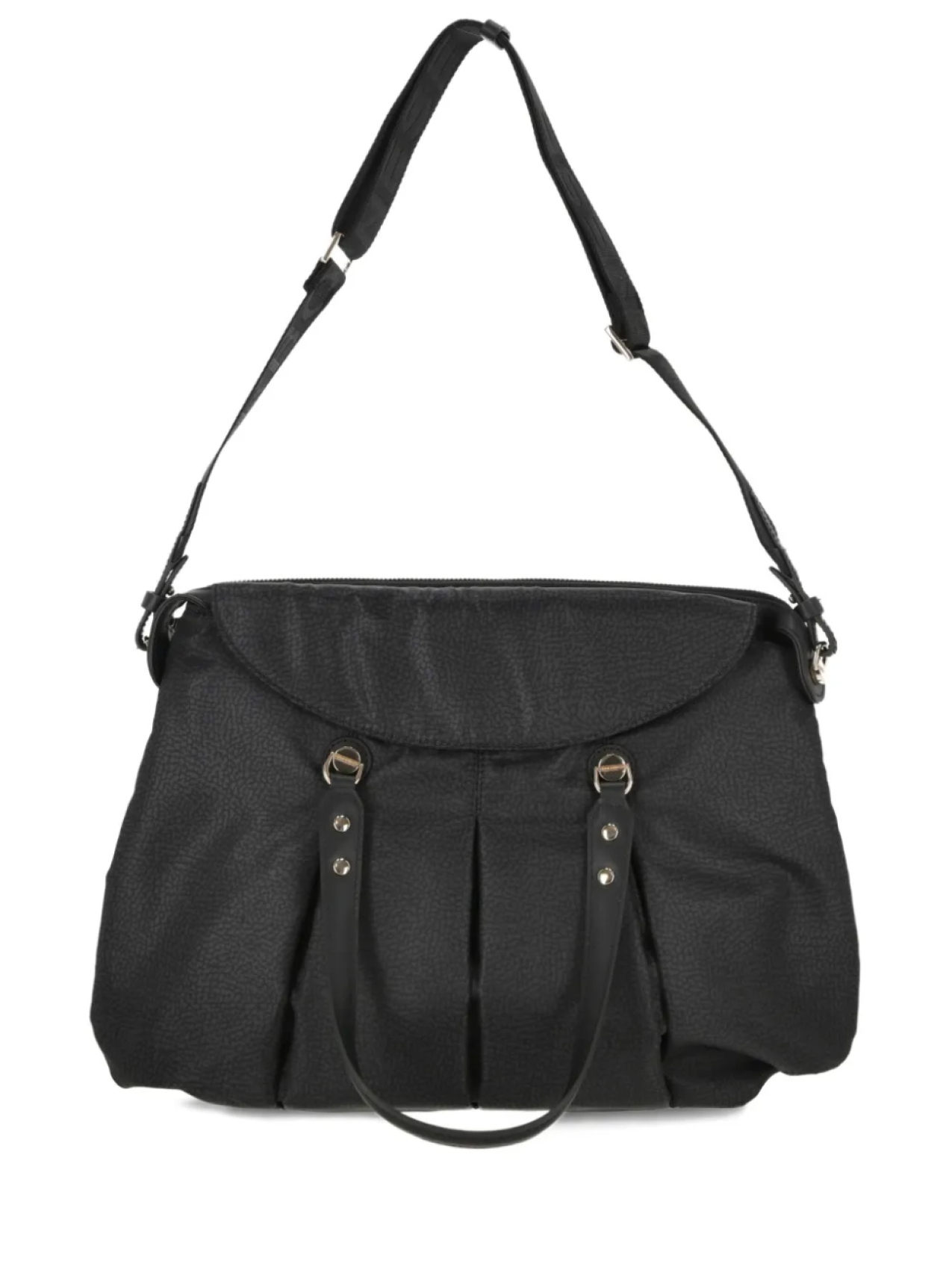 Сумка-тоут из борбонской кожи Borbonese, черный
Сумка-тоут из борбонской кожи Borbonese, черный