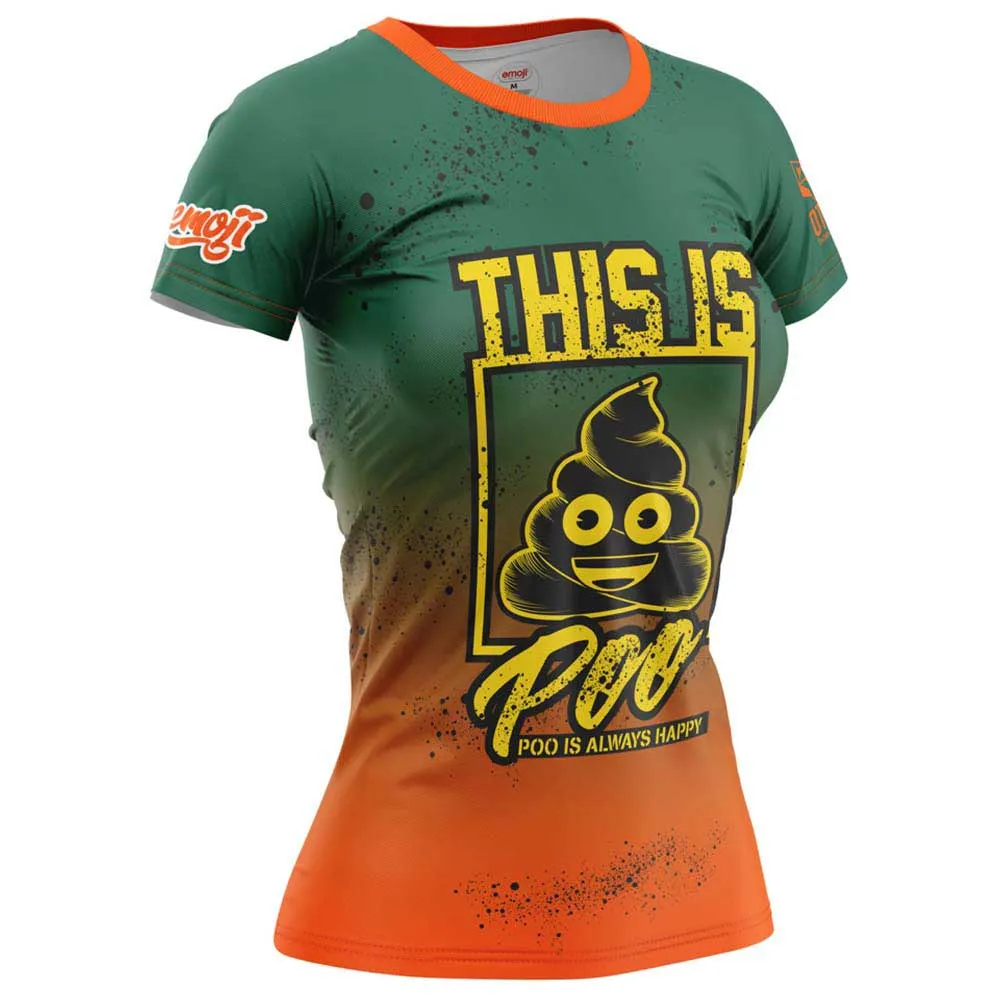 Футболка с коротким рукавом Otso Emoji Be Like Poo, зеленый
Футболка с коротким рукавом Otso Emoji Be Like Poo, зеленый