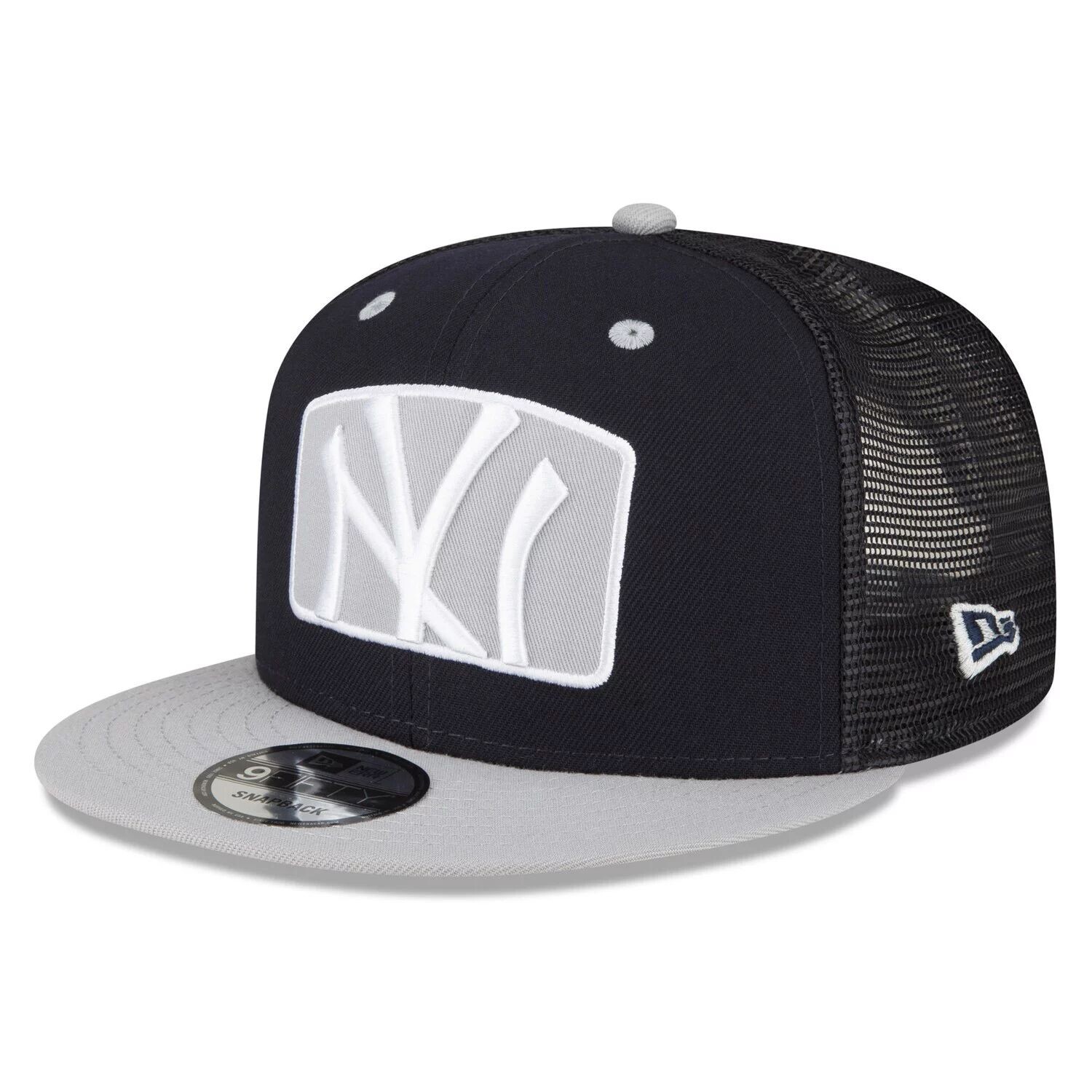 Мужская темно-синяя кепка New Era New York Yankees с логотипом Zoom Trucker 9FIFTY Snapback
Мужская темно-синяя кепка New Era New York Yankees с логотипом Zoom Trucker 9FIFTY Snapback