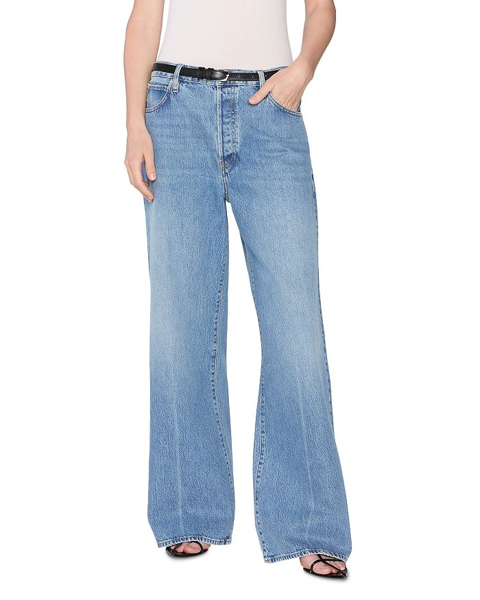 Свободные джинсы с высокой посадкой и широкими штанинами Rundown FRAME, синий
Свободные джинсы с высокой посадкой и широкими штанинами Rundown FRAME, синий