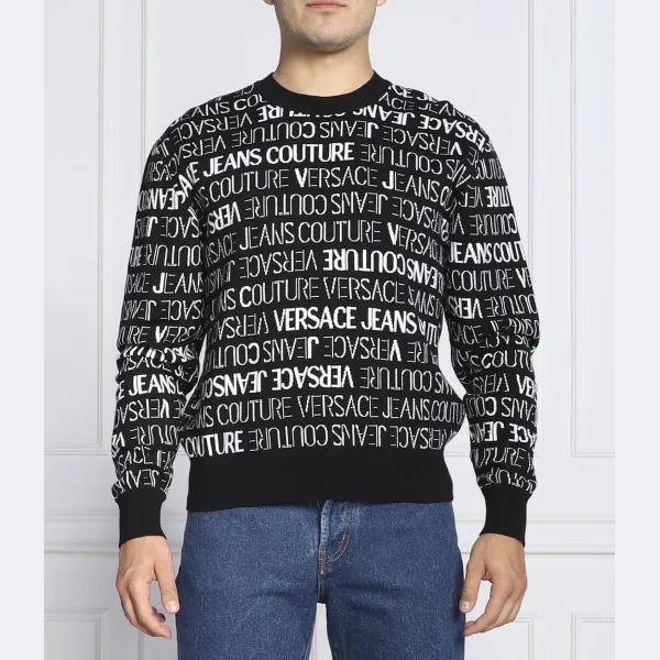 Свитер обычного кроя Versace, черный
Свитер обычного кроя Versace, черный