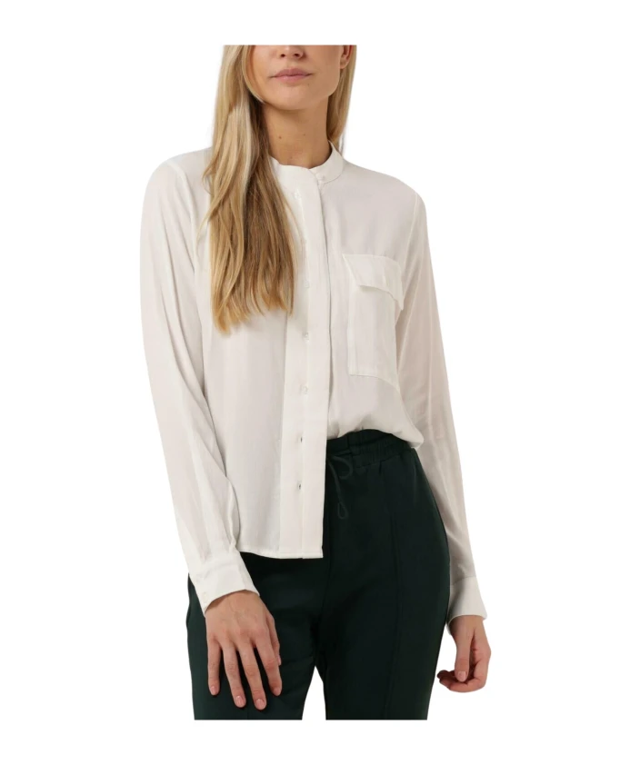 Лиоцелевая блузка Evia Simple, белый
Лиоцелевая блузка Evia Simple, белый