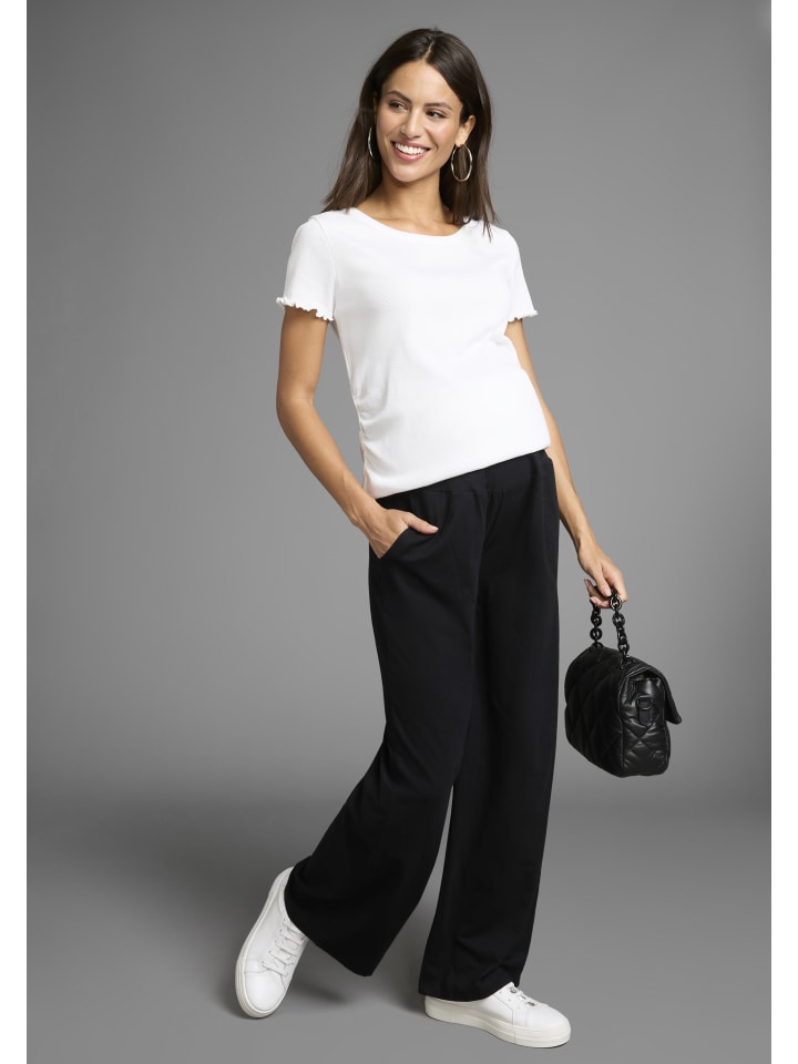 Брюки для беременных черного цвета neun 9 monate
Брюки для беременных черного цвета neun 9 monate