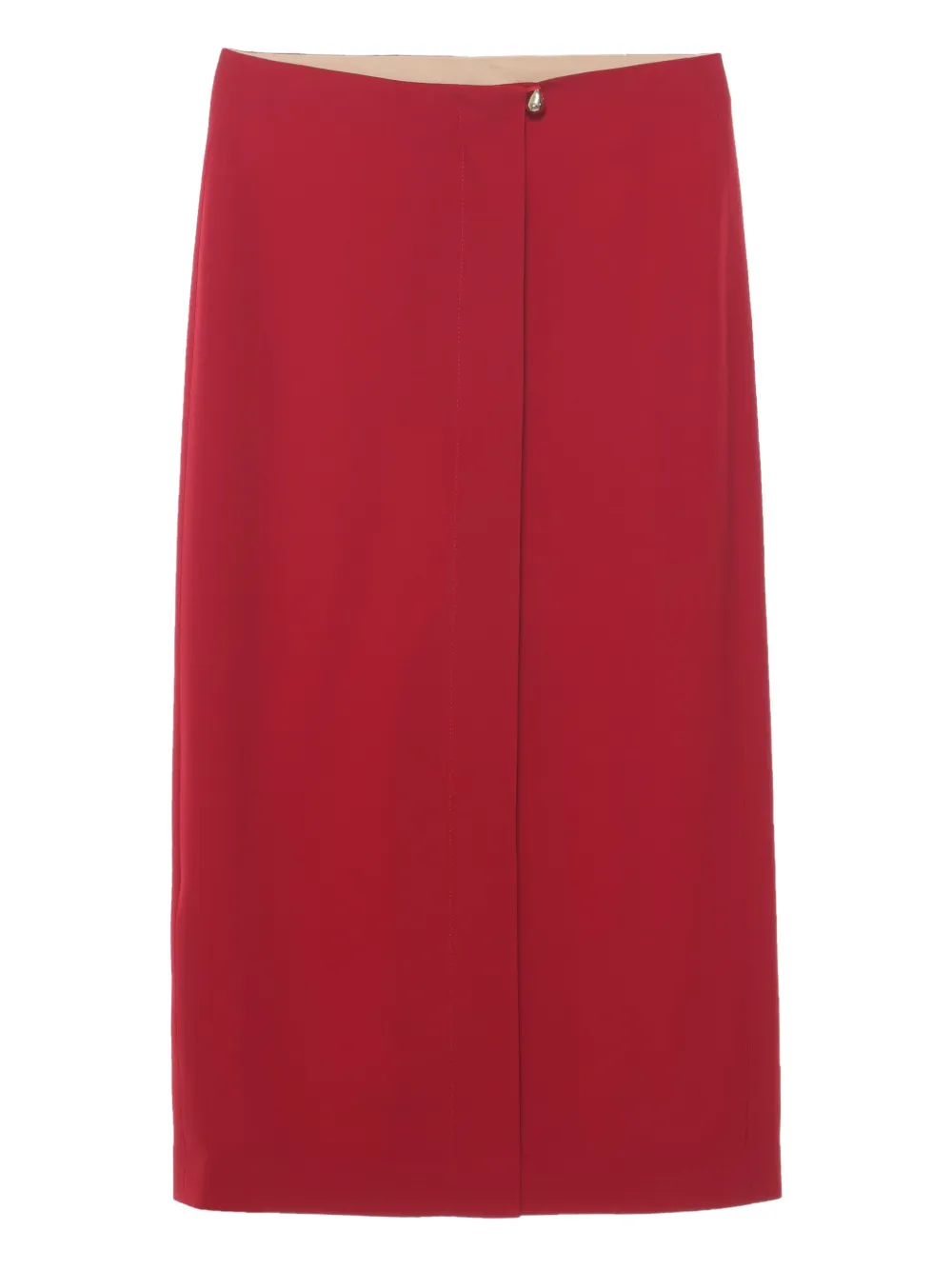 Юбка миди с разрезом спереди Carven, красный
Юбка миди с разрезом спереди Carven, красный