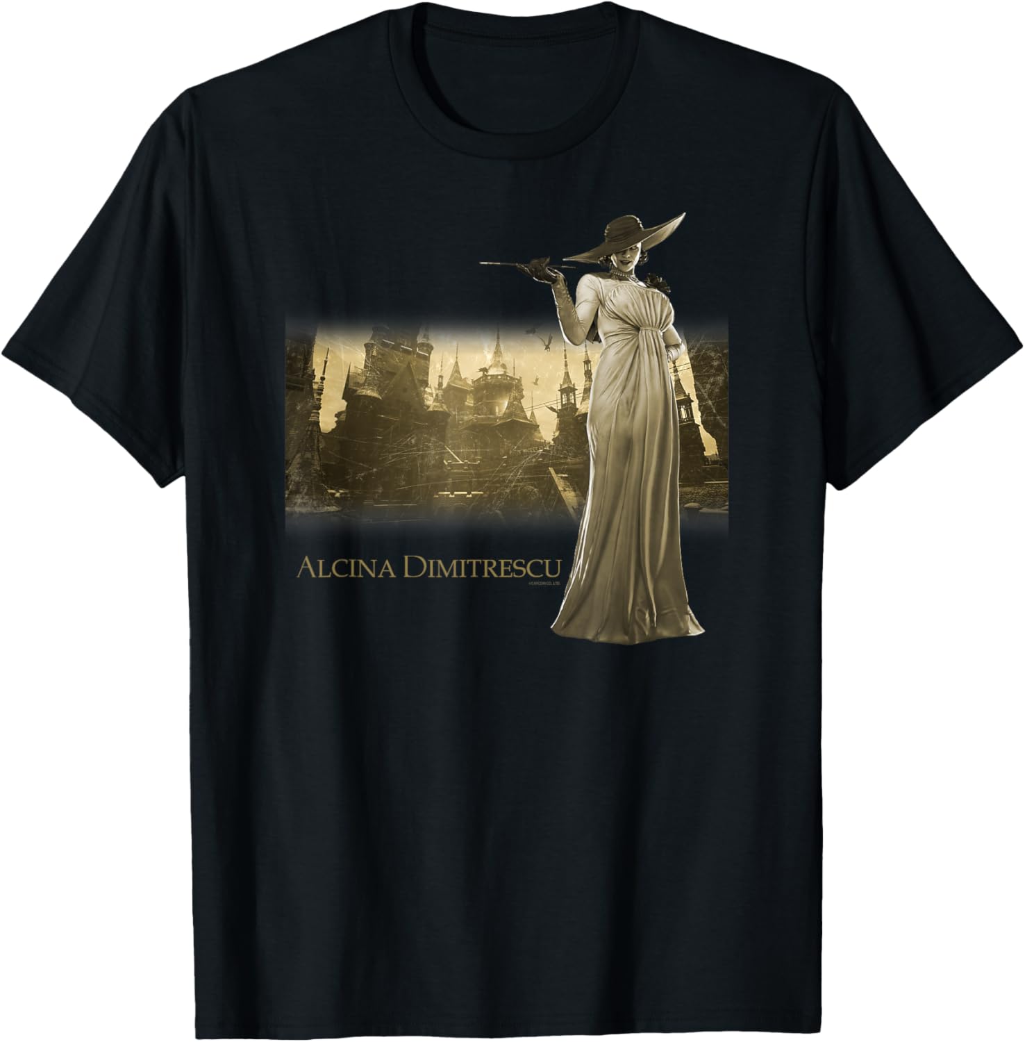 Футболка Domitresque из серии Biohazard Village Gold Edition, черная (black 19-3911tcx), размер S Capcom
Футболка Domitresque из серии Biohazard Village Gold Edition, черная (black 19-3911tcx), размер S Capcom