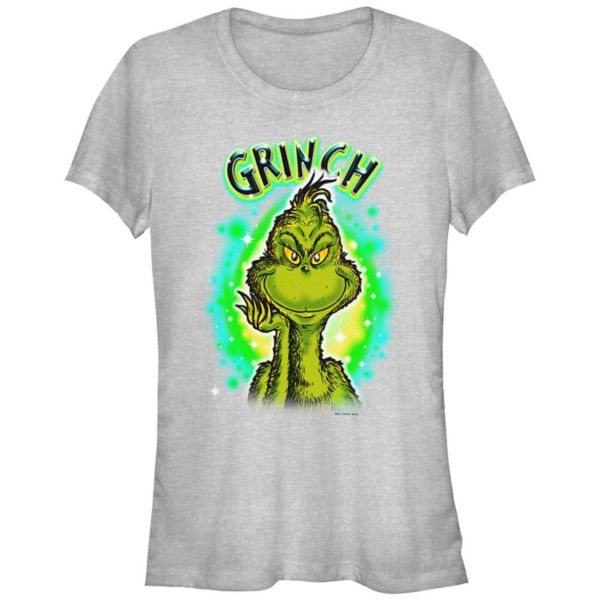 Футболка для юниоров с графическим фоном и аэрографией Dr. Seuss Grinch, серый
Футболка для юниоров с графическим фоном и аэрографией Dr. Seuss Grinch, серый
