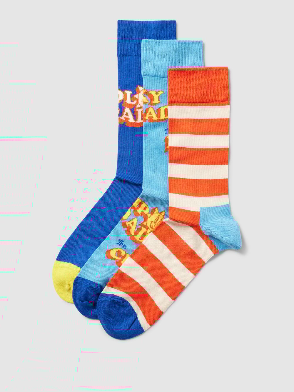Носки с добавлением эластичной ткани, модель «Отец года», в упаковке 3 шт Happy Socks, синий
Носки с добавлением эластичной ткани, модель «Отец года», в упаковке 3 шт Happy Socks, синий