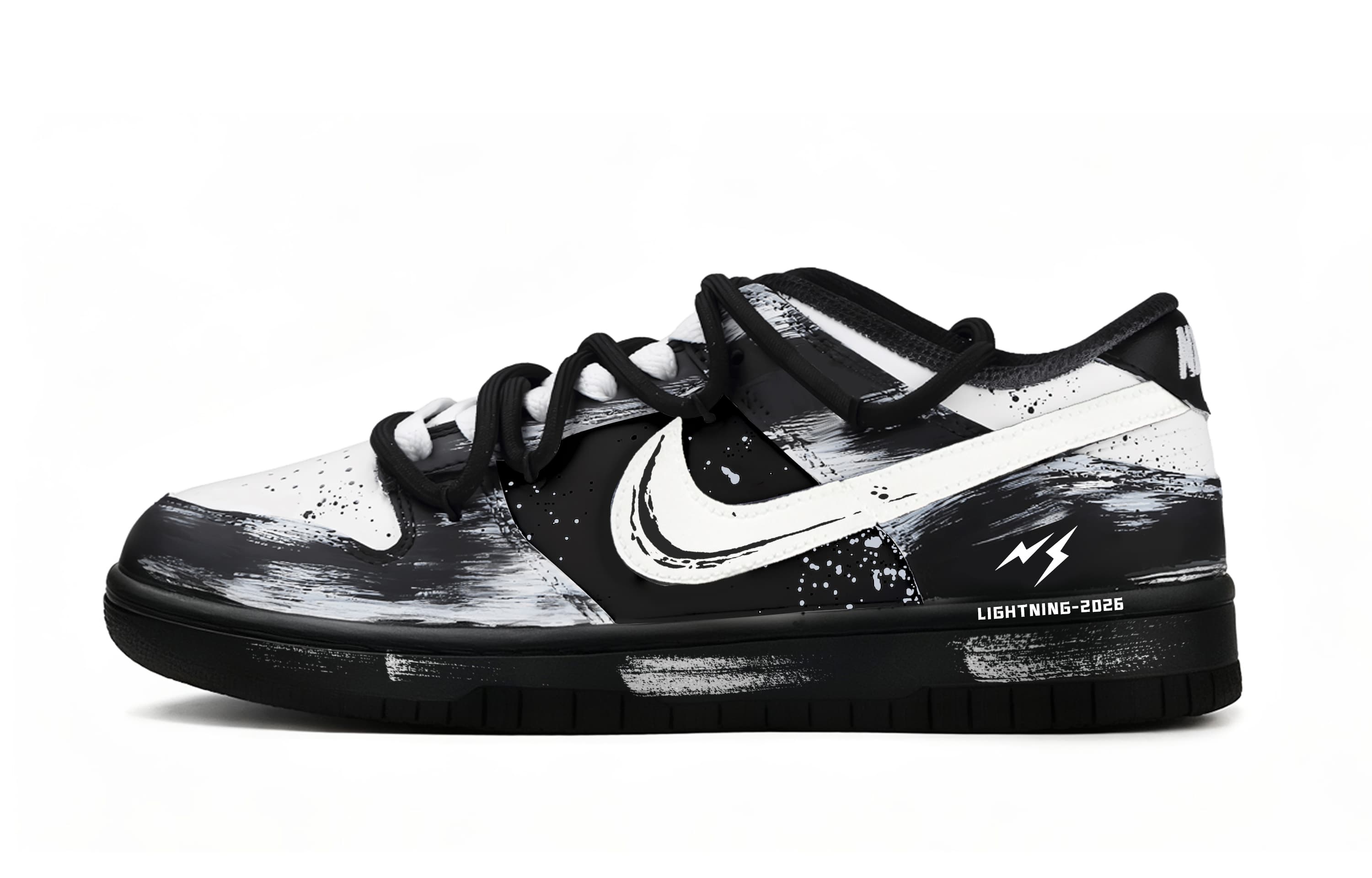 Dunk Ink Flash 2026 устойчивые к истиранию низкие кроссовки для скейтбординга Unisex Nike, черный
Dunk Ink Flash 2026 устойчивые к истиранию низкие кроссовки для скейтбординга Unisex Nike, черный