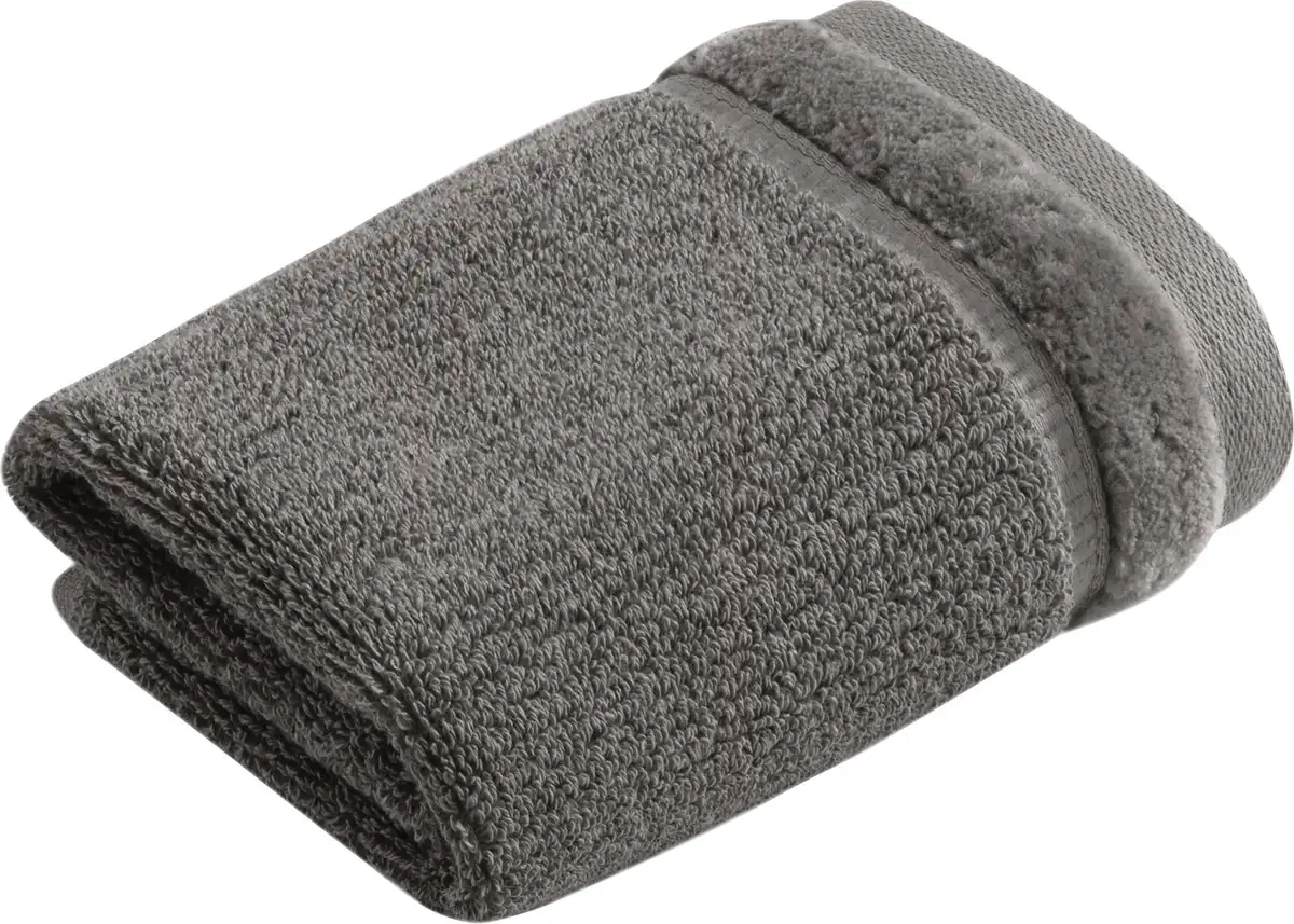 Мыльное полотенце Vossen "Pure", (3 шт.), набор мочалок, хлопок и ВЕГАН, с элегантной велюровой каймой 30х30 см (3 шт.), цвет lavastone 
Мыльное полотенце Vossen "Pure", (3 шт.), набор мочалок, хлопок и ВЕГАН, с элегантной велюровой каймой 30х30 см (3 шт.), цвет lavastone