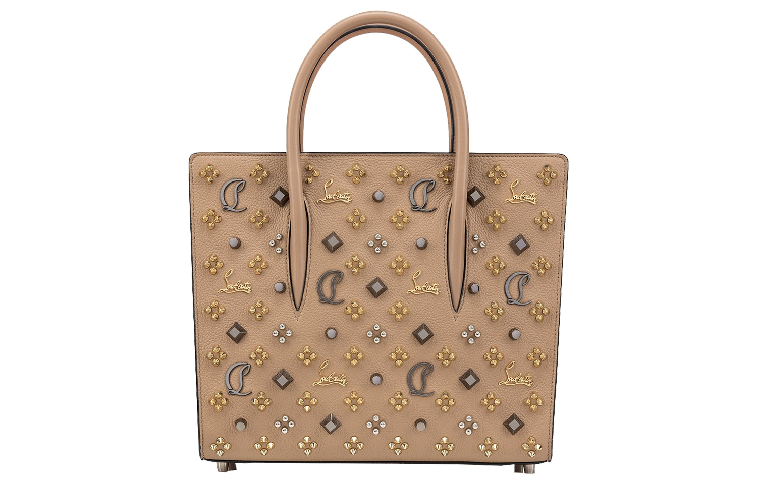 Christian Louboutin Сумка-тоут из зерненой телячьей кожи 
Christian Louboutin Сумка-тоут из зерненой телячьей кожи