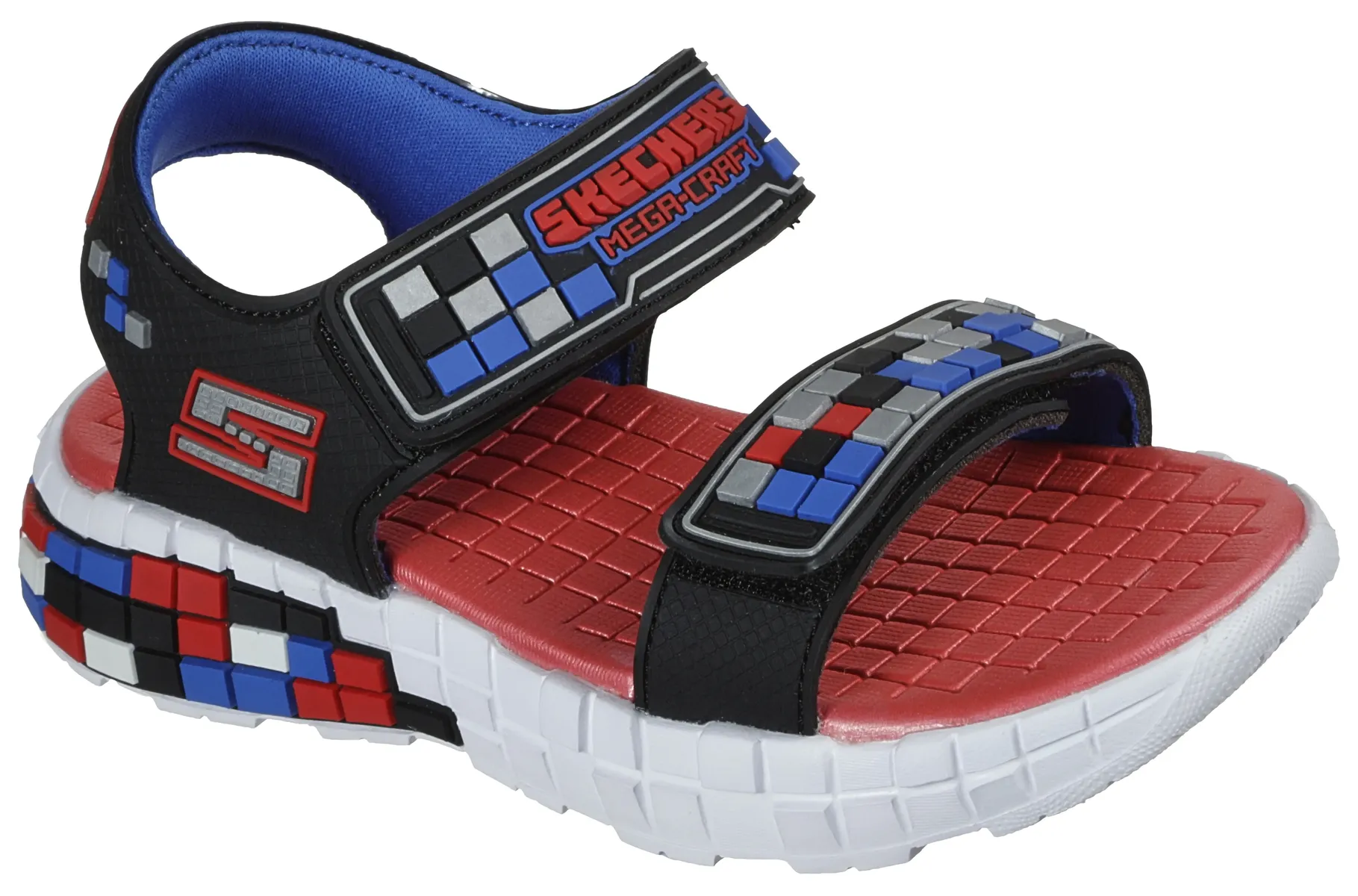 Детские сандалии Skechers "MEGA-CRAFT SANDAL", летняя обувь, обувь на липучке, сандалии, в крутом пиксельном стиле Skechers Kids, цвет Schwarz-Rot-Blau
Детские сандалии Skechers "MEGA-CRAFT SANDAL", летняя обувь, обувь на липучке, сандалии, в крутом пиксельном стиле Skechers Kids, цвет Schwarz-Rot-Blau