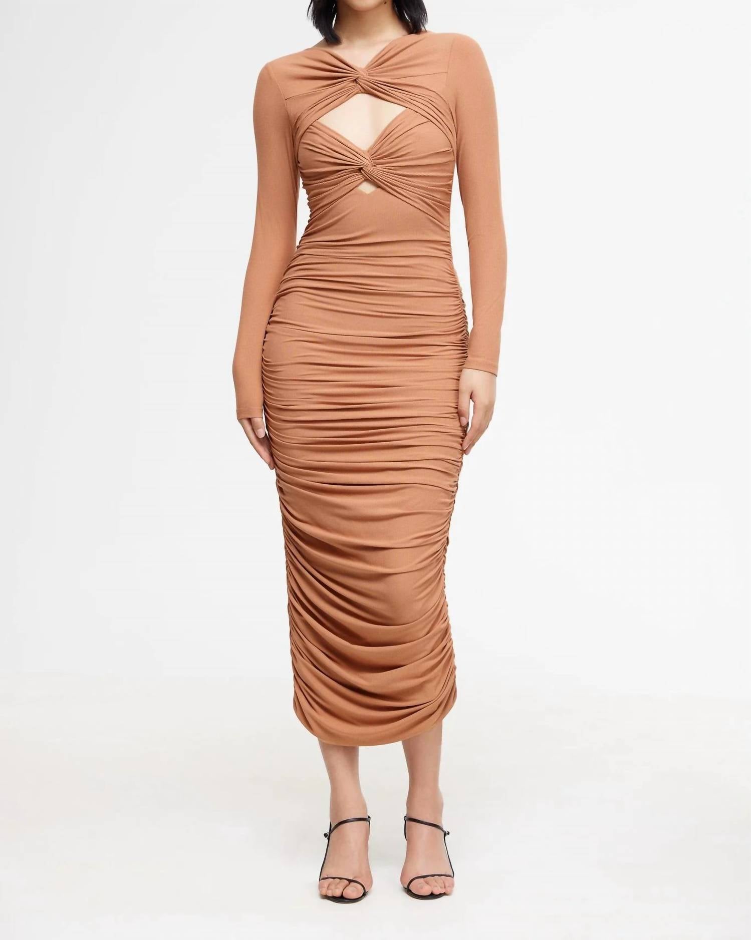 Редленд Миди платье в какао-браун ACLER, коричневый
Редленд Миди платье в какао-браун ACLER, коричневый