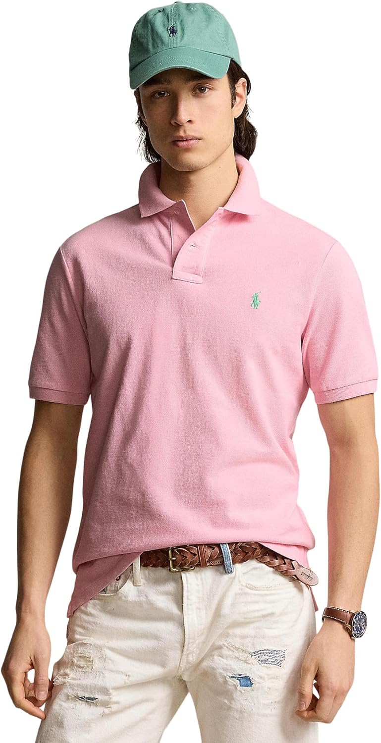 POLO RALPH LAUREN Мужская поло Custom Slim Fit Mesh, Pink 2
POLO RALPH LAUREN Мужская поло Custom Slim Fit Mesh, Pink 2