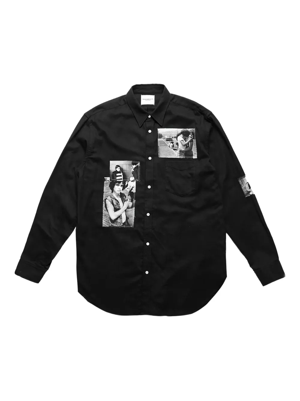 Рубашка в стиле пэчворк Takahiromiyashita The Soloist, черный
Рубашка в стиле пэчворк Takahiromiyashita The Soloist, черный