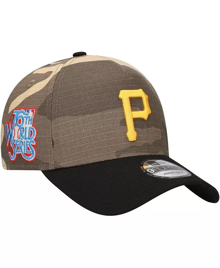 Мужская регулируемая кепка Pittsburgh Pirates Camo Crown A-Frame 9FORTY New Era, зеленый
Мужская регулируемая кепка Pittsburgh Pirates Camo Crown A-Frame 9FORTY New Era, зеленый