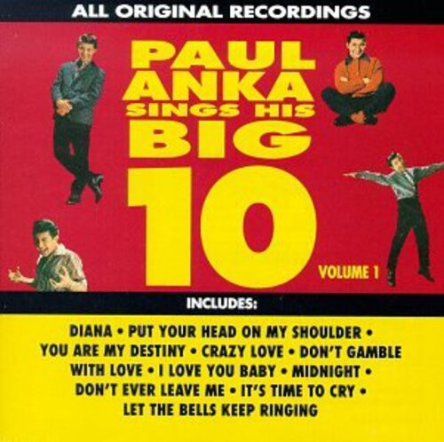 CD диск Anka, Paul: Sing His Big Ten 1
CD диск Anka, Paul: Sing His Big Ten 1