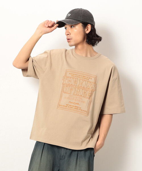 Футболка с коротким рукавом, с вышивкой Purple&Yellow, бежевый
Футболка с коротким рукавом, с вышивкой Purple&Yellow, бежевый