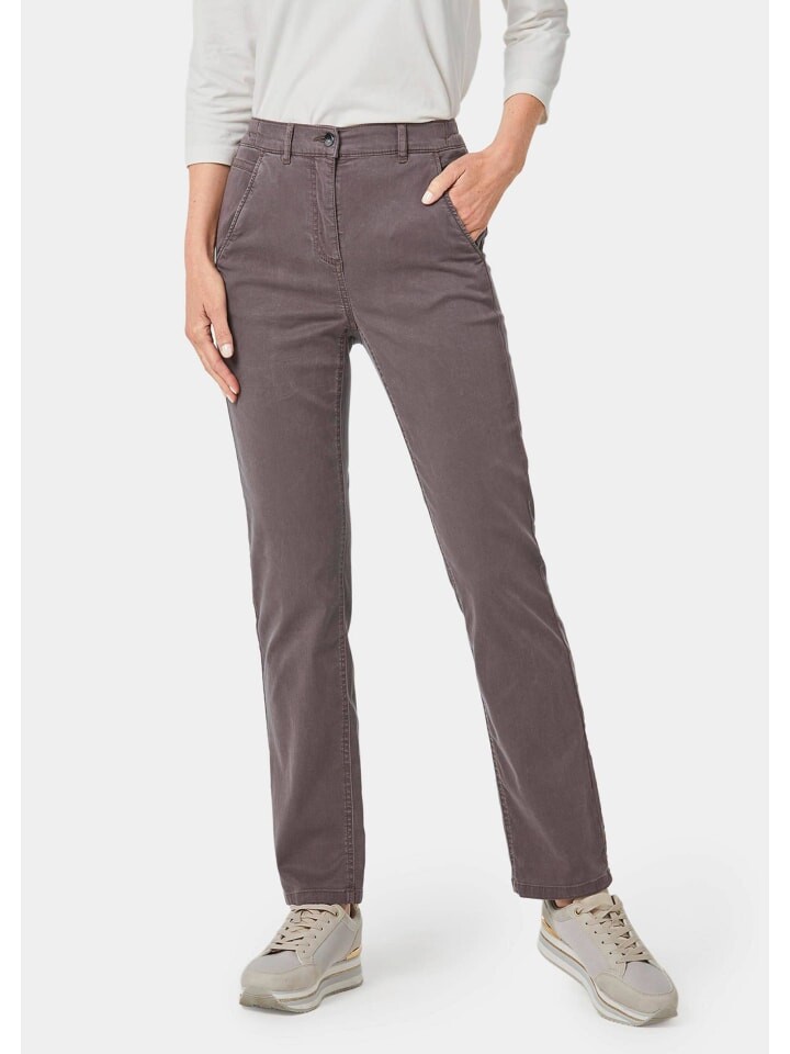 Тканевые брюки GOLDNER, серо-коричневый
Тканевые брюки GOLDNER, серо-коричневый