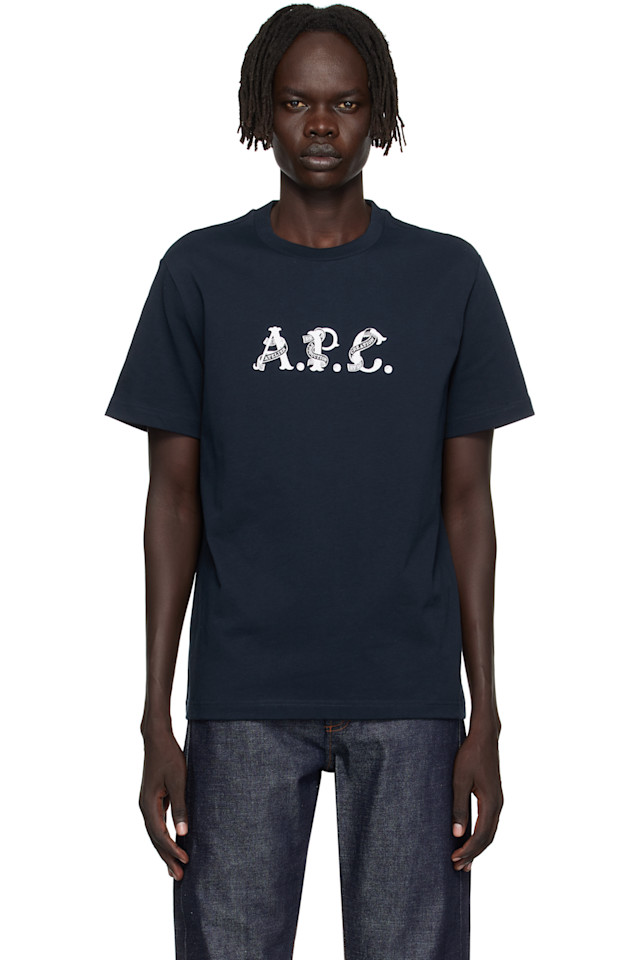 Футболка ВМС США с изображением Хьюго A.P.C., темно-синий
Футболка ВМС США с изображением Хьюго A.P.C., темно-синий