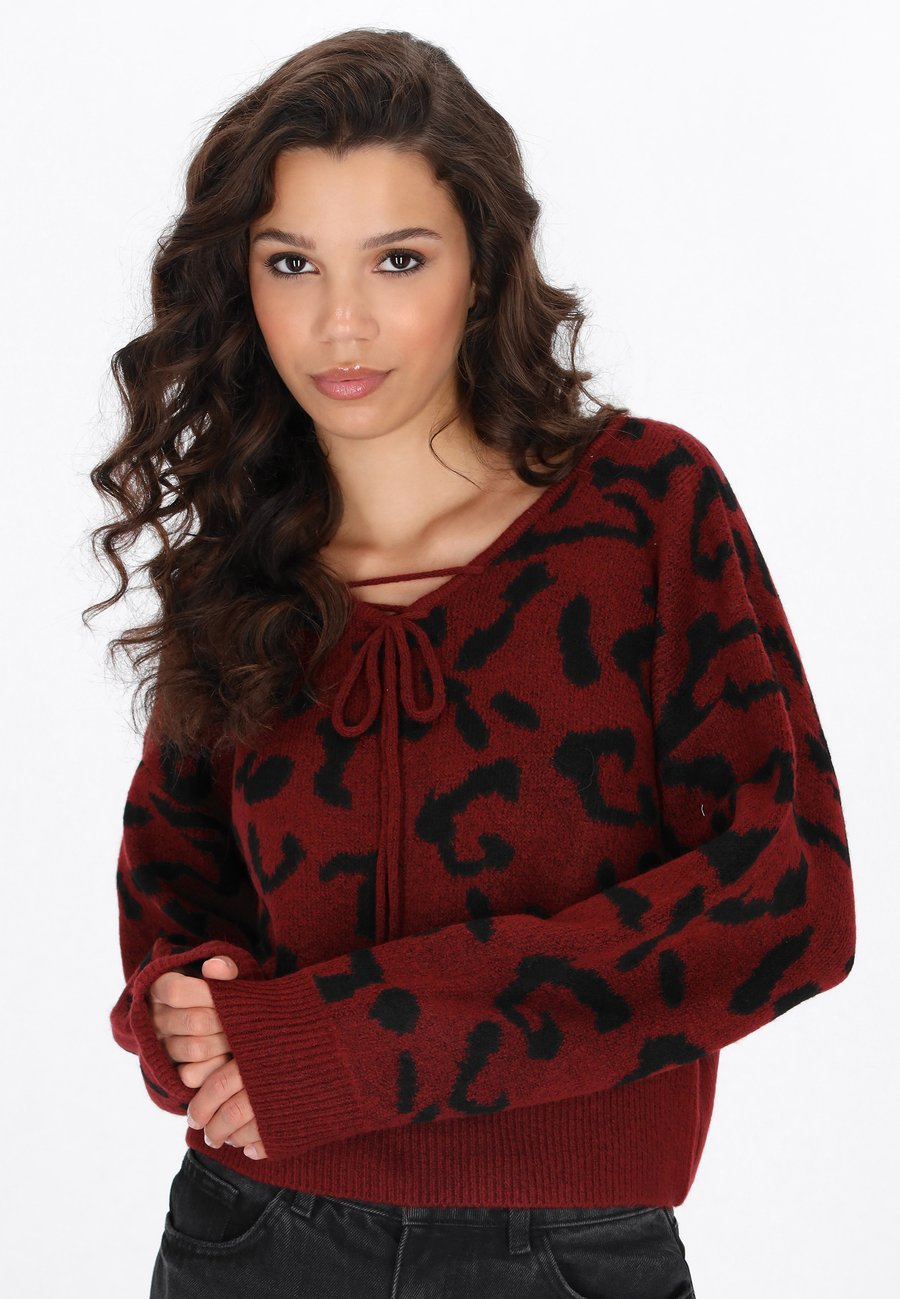 Джемпер myMo ROCKS Jumper, Wine Red Black/Dark Red
Джемпер myMo ROCKS Jumper, Wine Red Black/Dark Red
