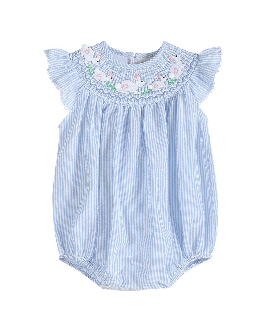 Комбинезон-крылышки Lil Cactus Seersucker Bunny Smocked Flutter, синий
Комбинезон-крылышки Lil Cactus Seersucker Bunny Smocked Flutter, синий