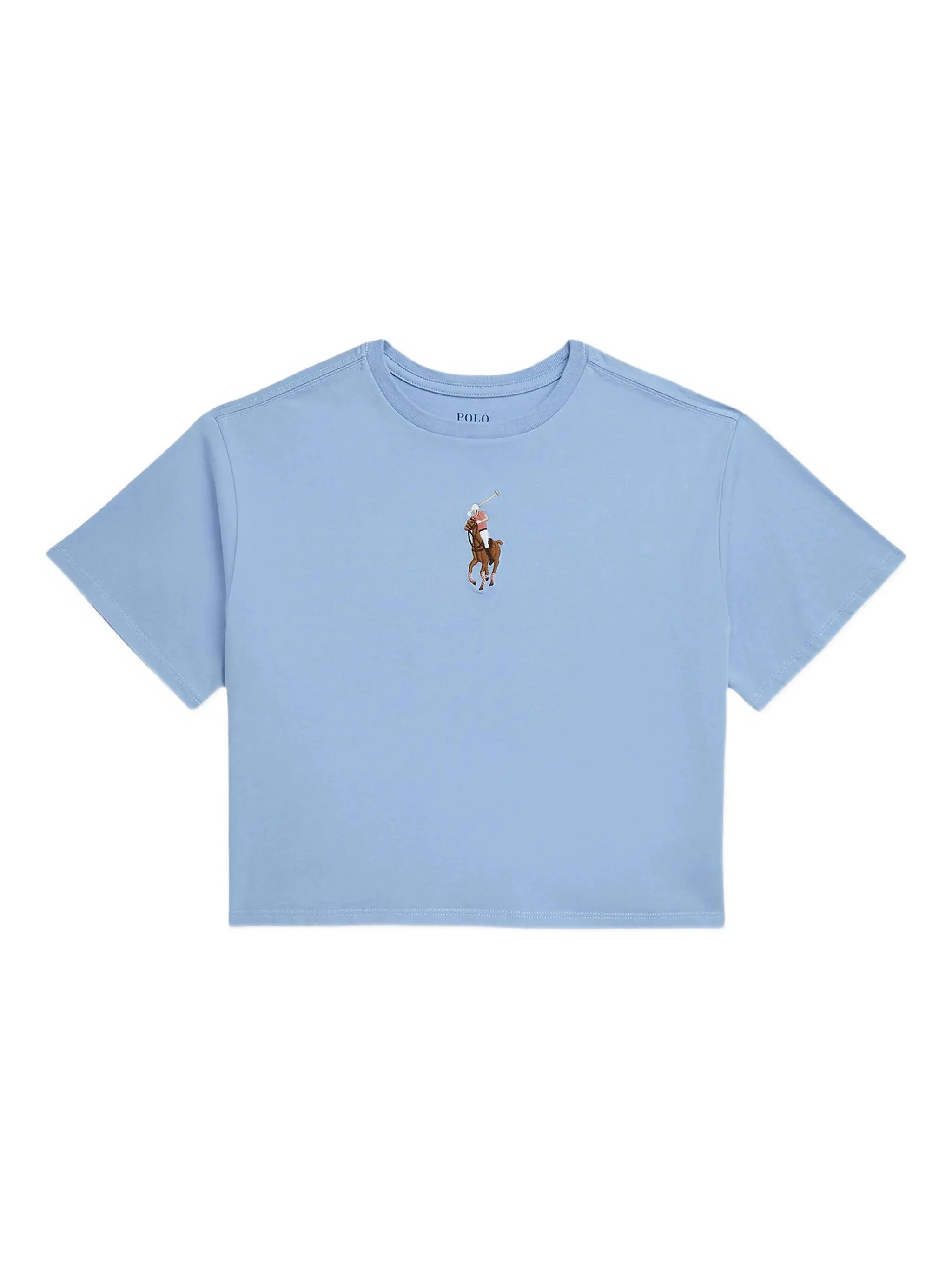 Футболка с вышитым логотипом Polo Ralph Lauren Kids, синий
Футболка с вышитым логотипом Polo Ralph Lauren Kids, синий
