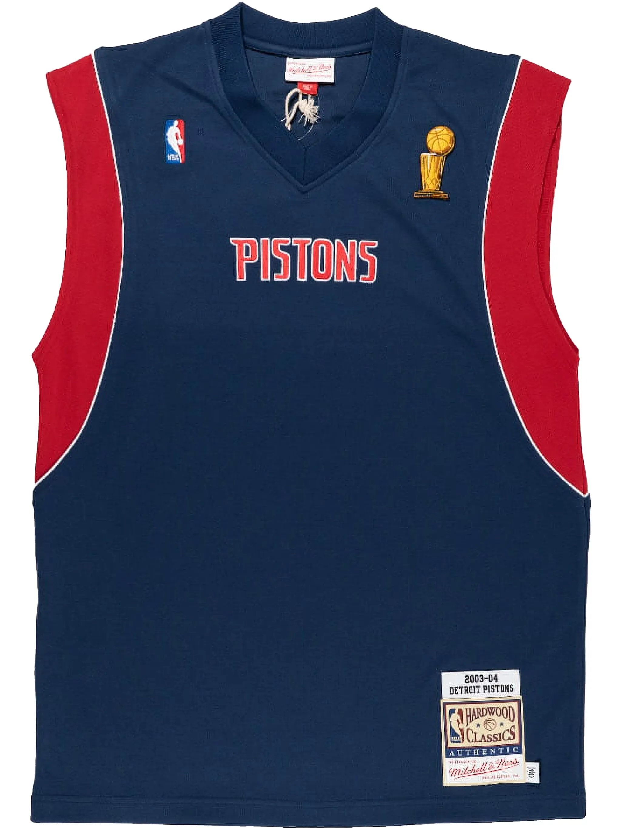 Топ Detroit Pistons (2003-2004 годы) Mitchell & Ness, синий
Топ Detroit Pistons (2003-2004 годы) Mitchell & Ness, синий