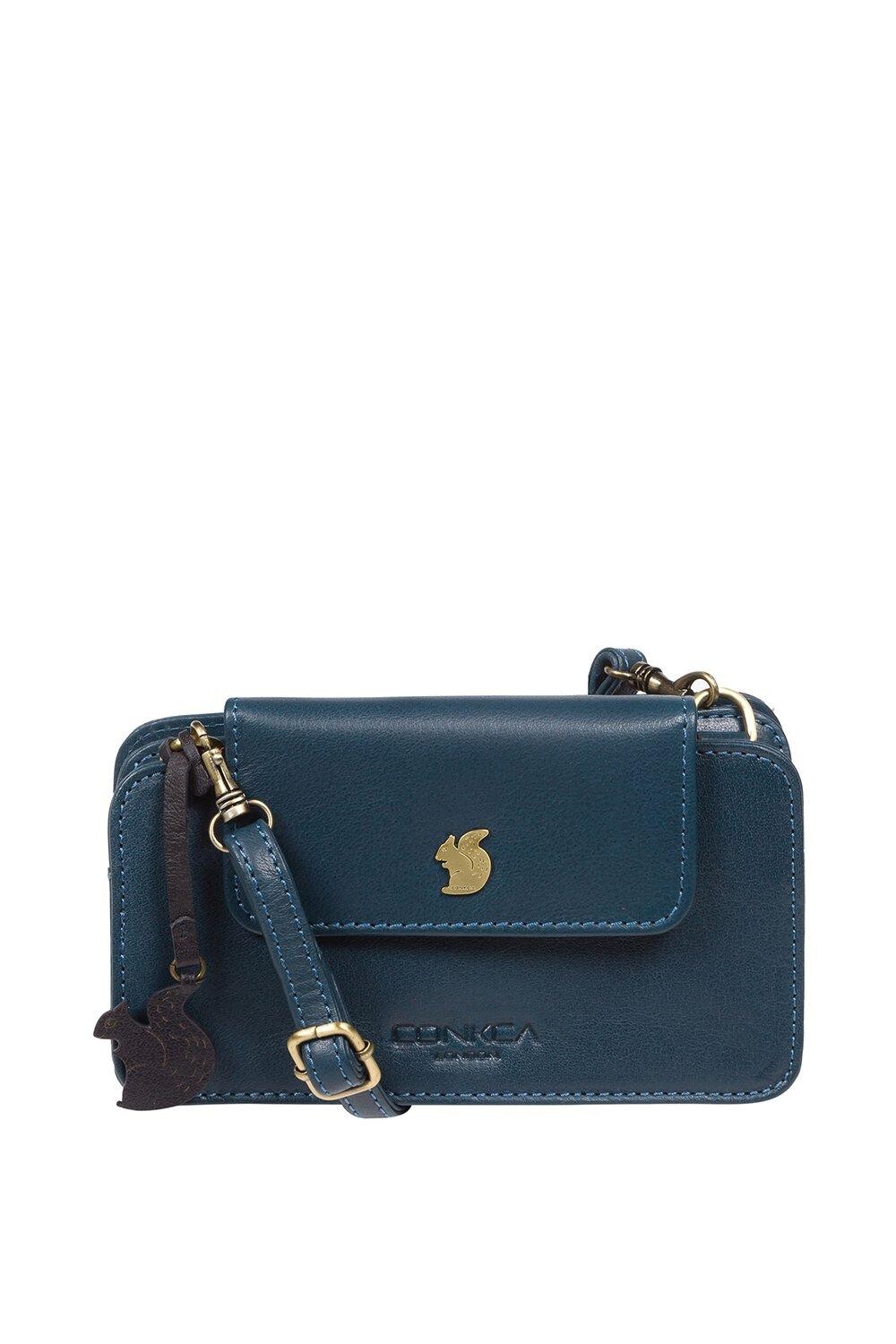 Кожаный клатч через плечо 'Little Wonder' Conkca London, синий
Кожаный клатч через плечо 'Little Wonder' Conkca London, синий