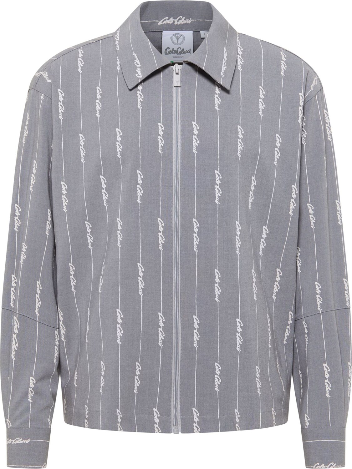 Carlo Colucci Толстовка с молнией 'Favarato' в сером цвете
Carlo Colucci Толстовка с молнией 'Favarato' в сером цвете