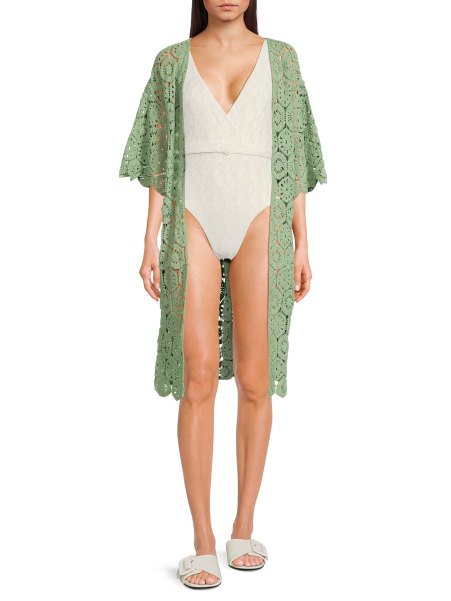 Вязаный крючком кардиган Summer Breeze Area Stars, цвет Sage
Вязаный крючком кардиган Summer Breeze Area Stars, цвет Sage