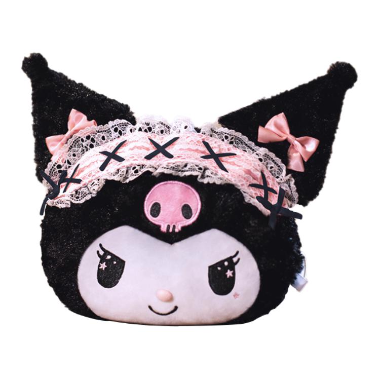 Sanrio Розовая бархатная кукла в виде головы на пояс 
Sanrio Розовая бархатная кукла в виде головы на пояс