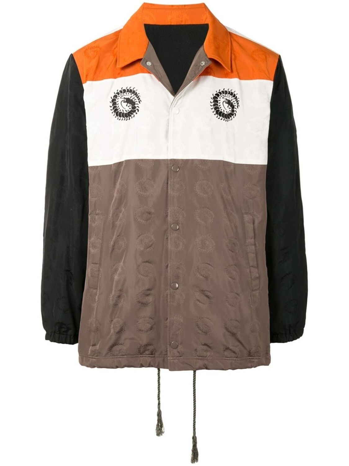 Undercover куртка в стиле колор-блок с логотипом, коричневый
Undercover куртка в стиле колор-блок с логотипом, коричневый