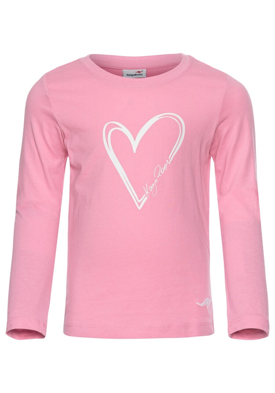 Лонгслив KangaROOS Shirt, розовый
Лонгслив KangaROOS Shirt, розовый
