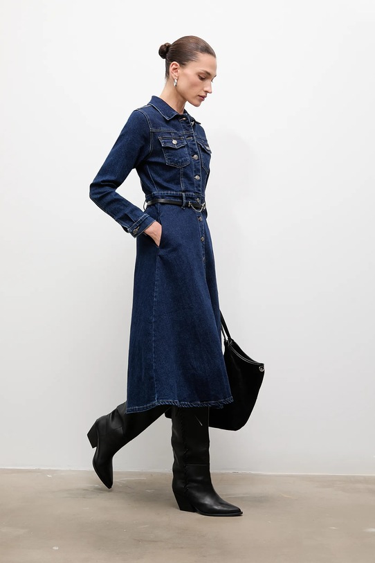 Джинсовое платье Answear.Lab, темно-синий
Джинсовое платье Answear.Lab, темно-синий