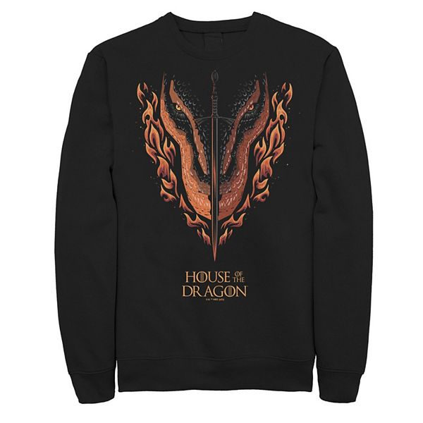 Мужской свитшот House of the Dragon Flames & Sword Licensed Character
Мужской свитшот House of the Dragon Flames & Sword Licensed Character