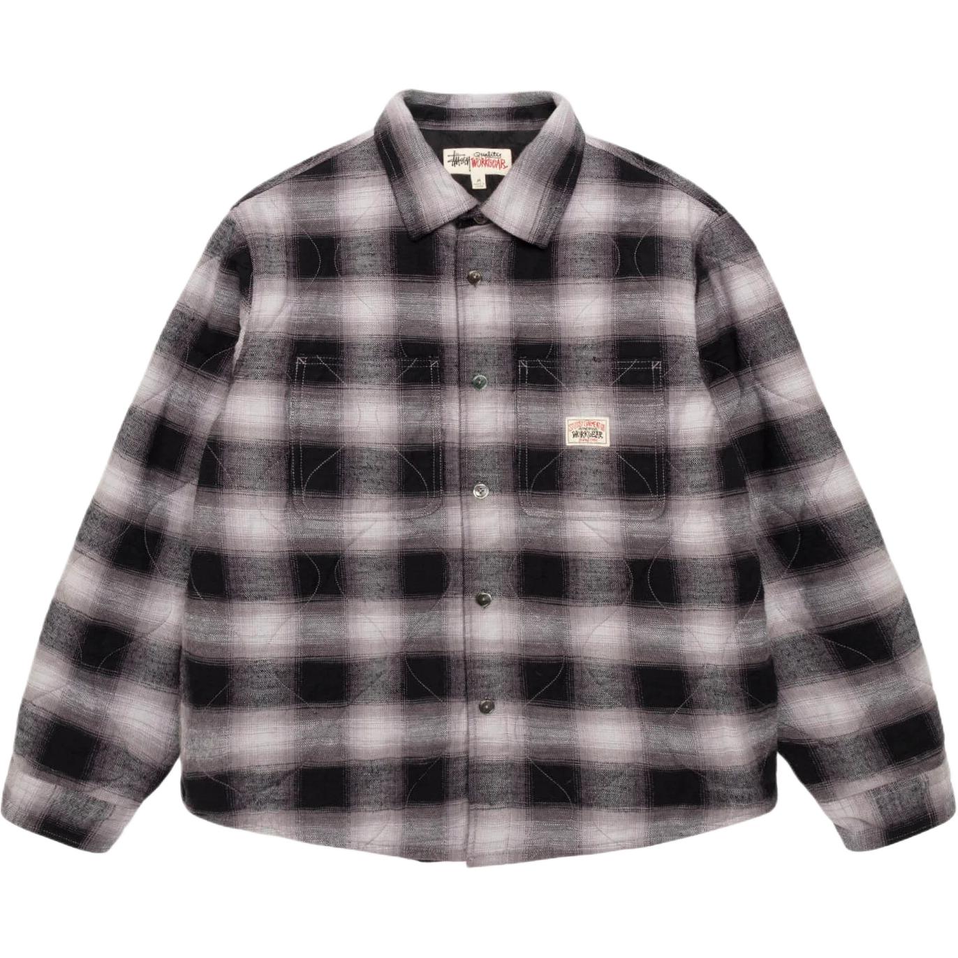 Куртка-рубашка FW25 Quilted Plaid Unisex Stussy, серый
Куртка-рубашка FW25 Quilted Plaid Unisex Stussy, серый