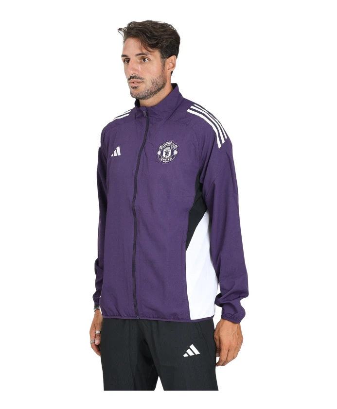 Фиолетовая толстовка на молнии «Манчестер Юнайтед» Adidas, фиолетовый
Фиолетовая толстовка на молнии «Манчестер Юнайтед» Adidas, фиолетовый