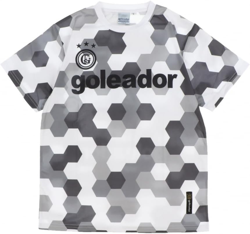 Классическая тренировочная футболка GOREADOR с шестиугольным принтом, выполненным методом сублимационной печати Goleador, белый
Классическая тренировочная футболка GOREADOR с шестиугольным принтом, выполненным методом сублимационной печати Goleador, белый