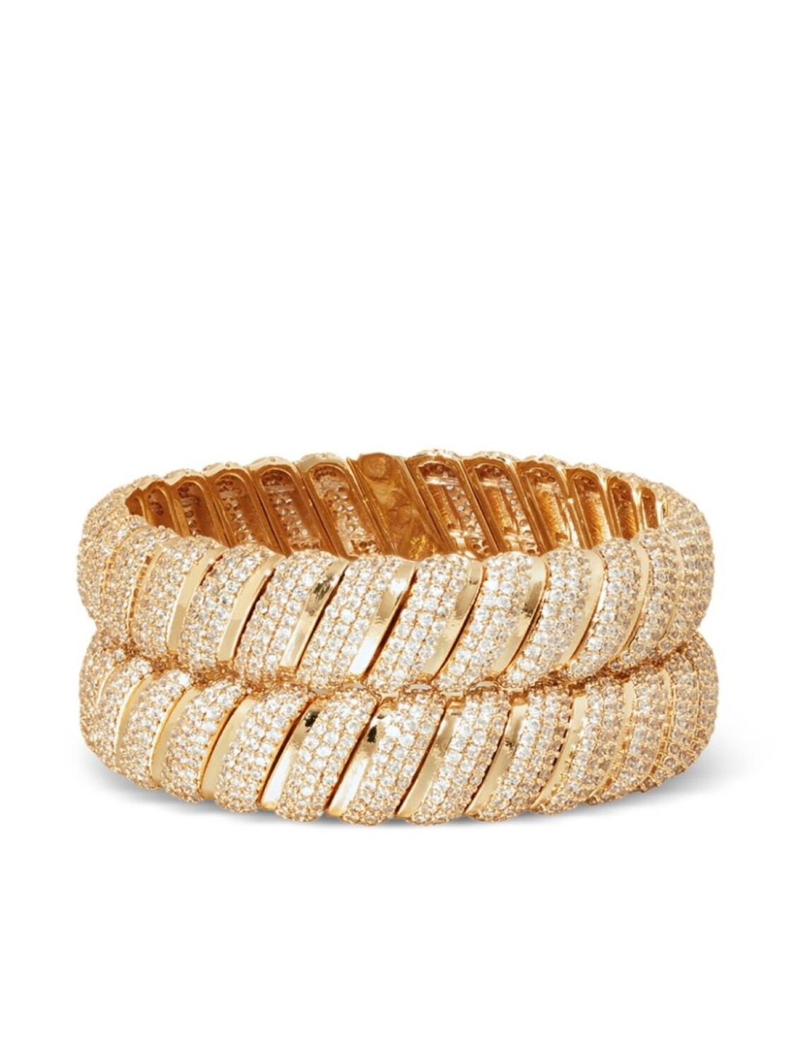 Браслет The Pavé Large Cobra Roxanne Assoulin, золотой
Браслет The Pavé Large Cobra Roxanne Assoulin, золотой