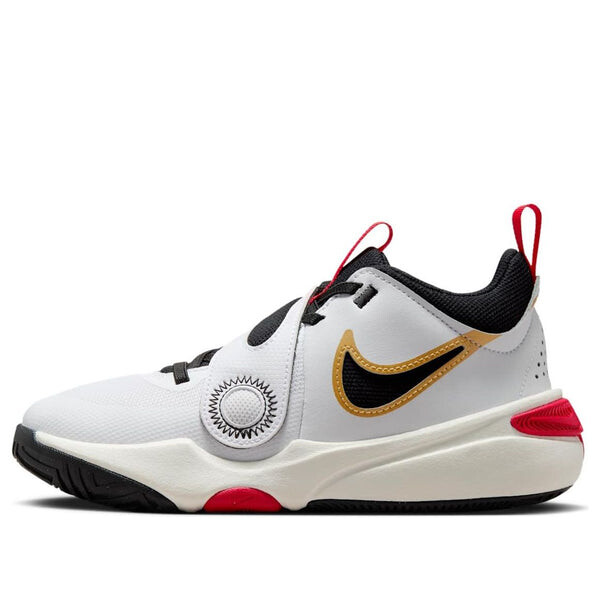 Кроссовки team hustle d11 'white gold university red' Nike, белый
Кроссовки team hustle d11 'white gold university red' Nike, белый