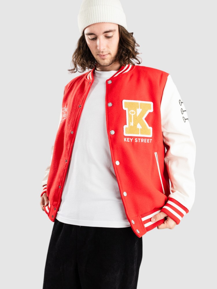 Куртка Key Street Varsity Jacke, red
Куртка Key Street Varsity Jacke, red