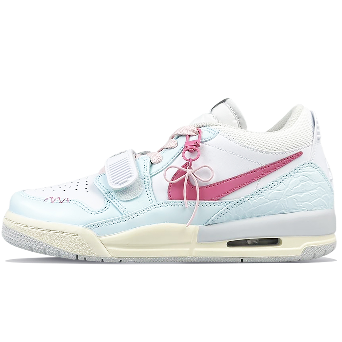 Jordan Баскетбольные кроссовки Legacy 312 с противоскользящим покрытием, низкие, розовые, синие, для подростков
Jordan Баскетбольные кроссовки Legacy 312 с противоскользящим покрытием, низкие, розовые, синие, для подростков