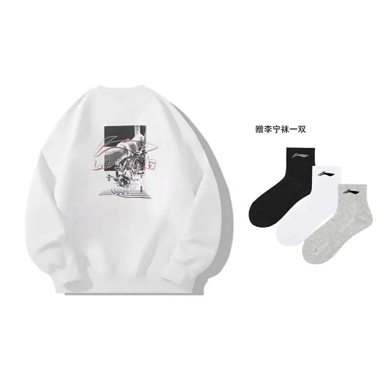 Унисекс свитшот LINING, белый
Унисекс свитшот LINING, белый